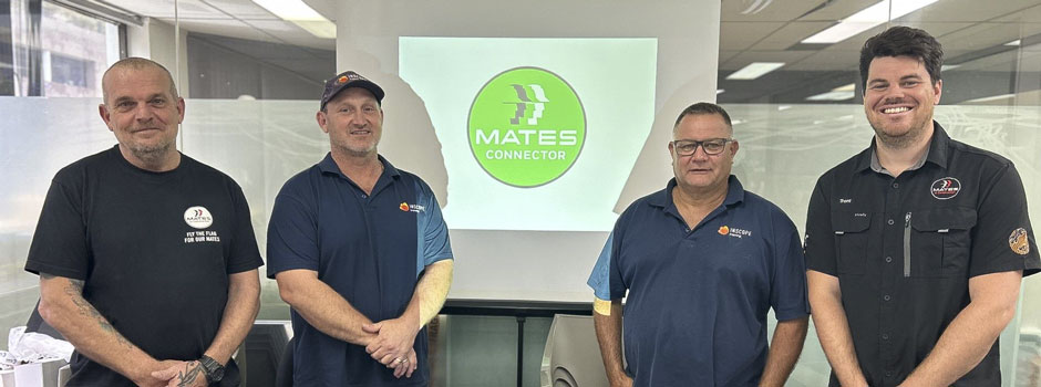 Trainers Darren and Ricky at Mates in Construction Connector Training